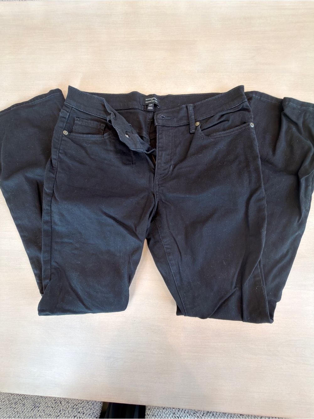 Banana Republic Women’s Black Boot-Cut Jeans